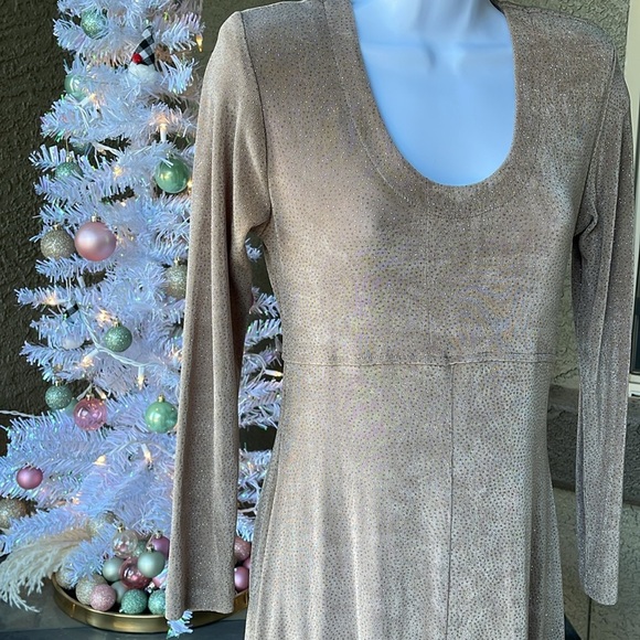 F055 ✨ Rabbit Rabbit Rabbit Vintage 90's Semi-Formal Gown - Picture 5 of 8